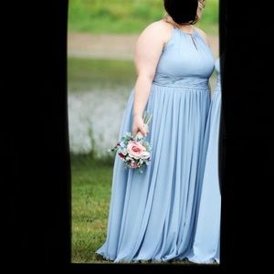 Dusty Blue Bridesmaid Dress!